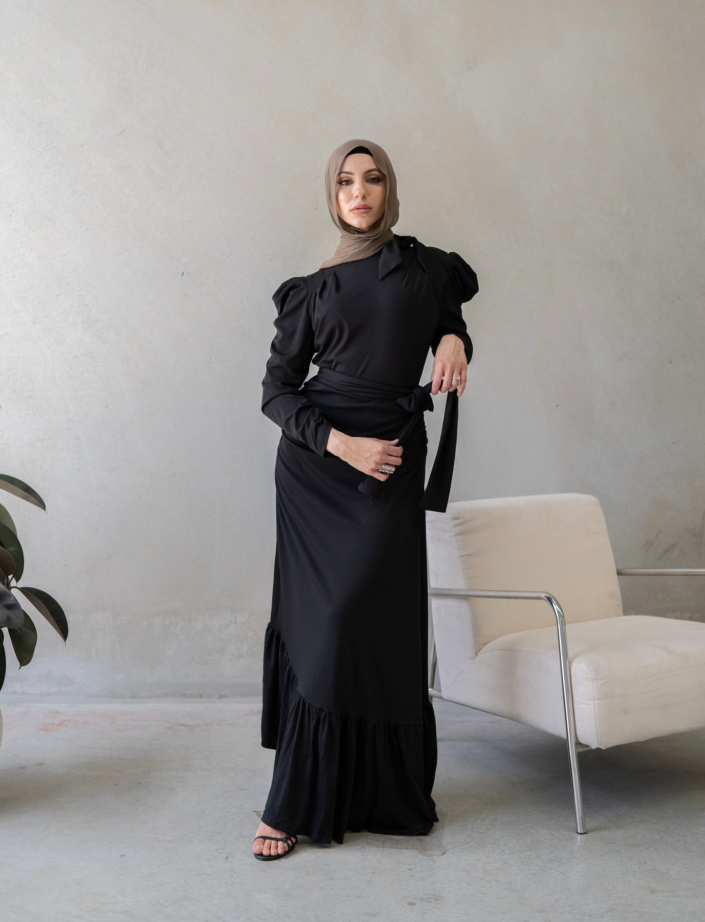 Le Rouge Black maxi