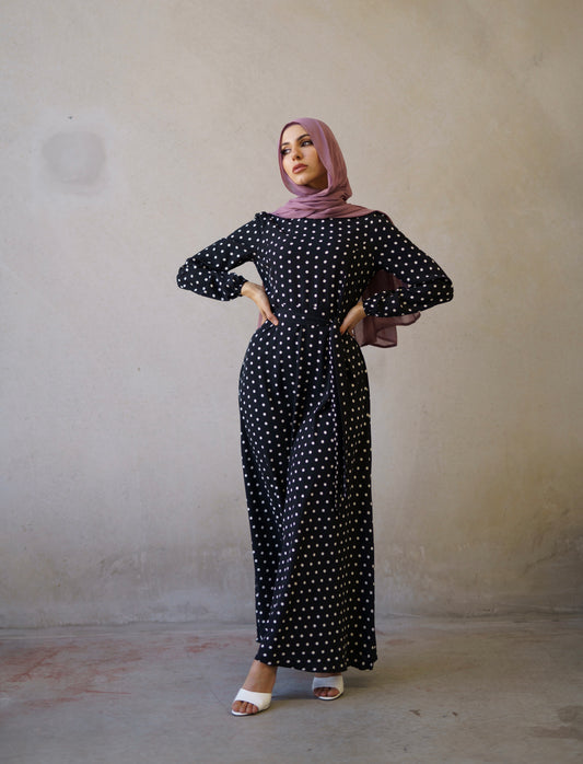 Polka Dot Maxi